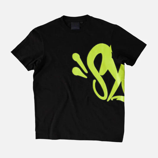 Camiseta Synaworld OG Logo Black/Green - HYPER LIST