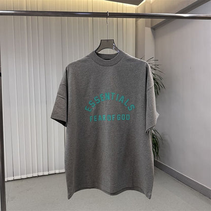 Camiseta Fear Of God Essentials Heavy Jersey Grey - HYPER LIST