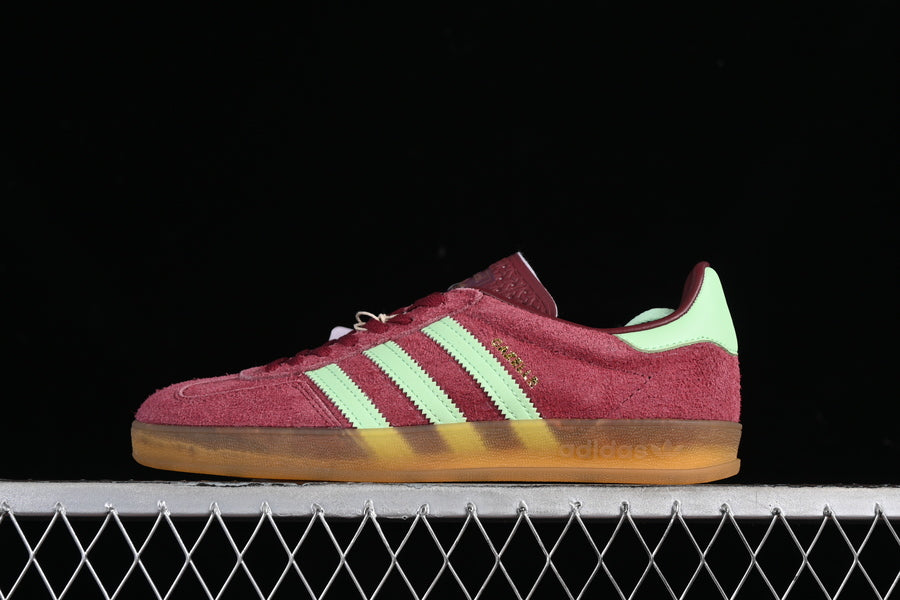 Adidas Gazelle Indoor Shadow Red Spark Green - HYPER LIST