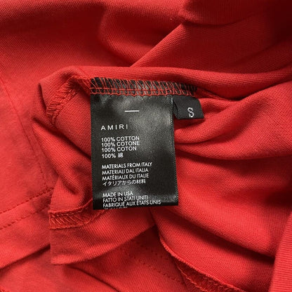 T-shirt rouge Amiri 22 SKATER 