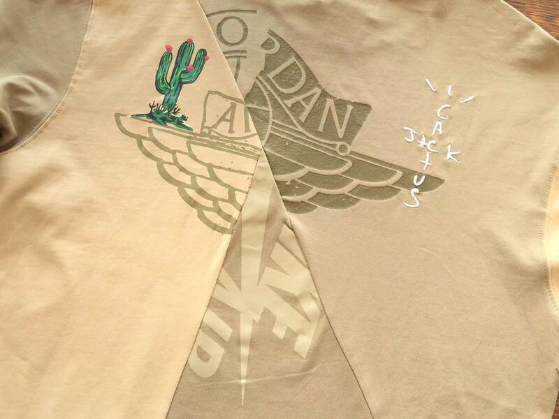 Camiseta Travis Scott Cactus Jack x Jordan - HYPER LIST