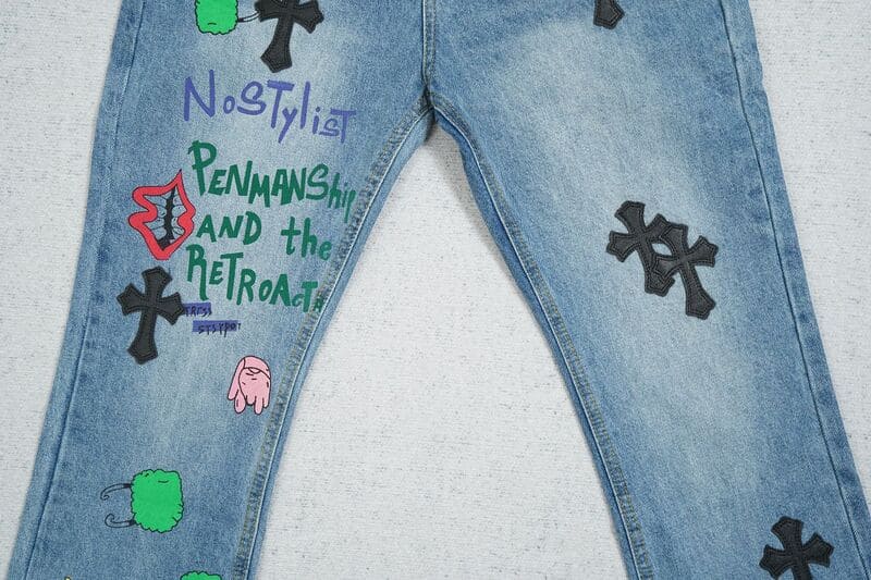 Calça Jeans Chrome Hearts Sex - HYPER LIST