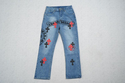 Calça Jeans Chrome Hearts - HYPER LIST