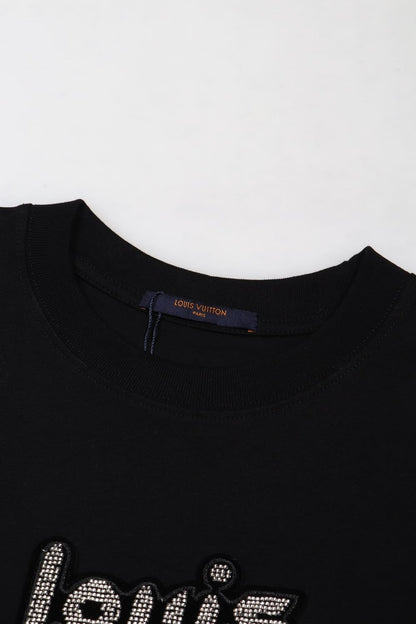Camiseta Louis Vuitton Bead-Embroidered - HYPER LIST