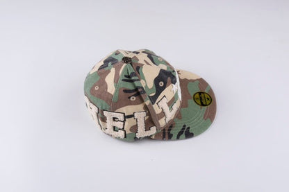 Hellstar OG Patch Camo Fitted Cap 