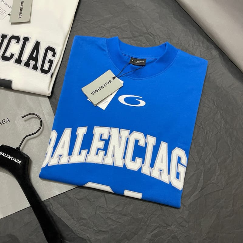Camiseta Balenciaga Basketball Series Azul - HYPER LIST