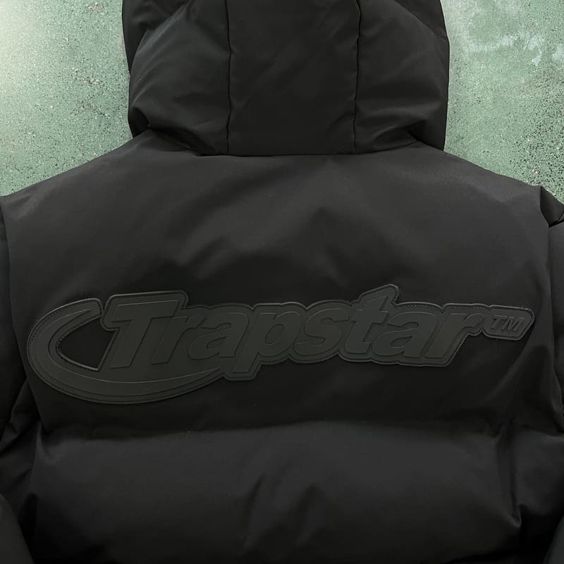 Jaqueta Trapstar Hyperdrive Technical Puffer Black - HYPER LIST