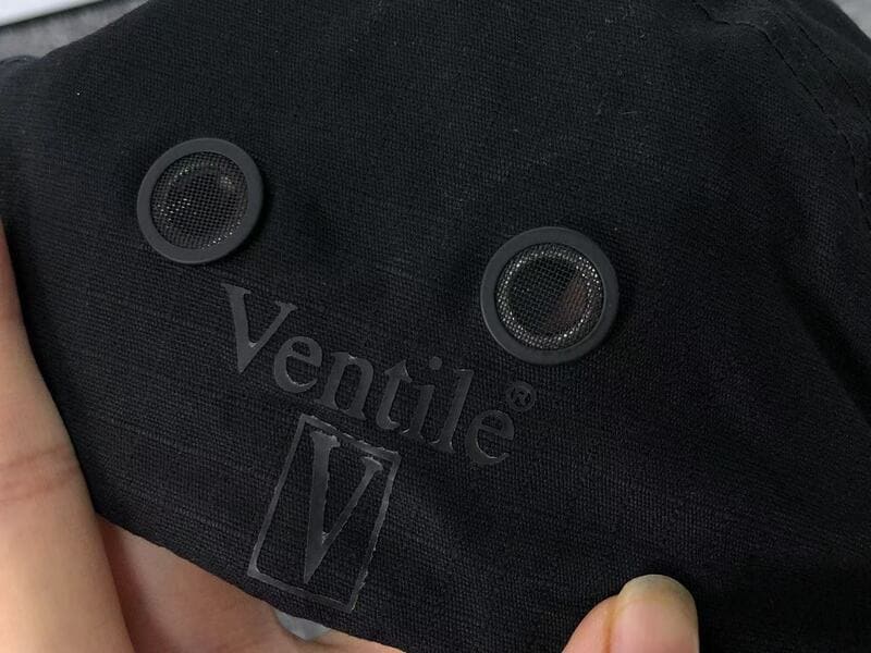 Boné Supreme Ventile Camp black - HYPER LIST