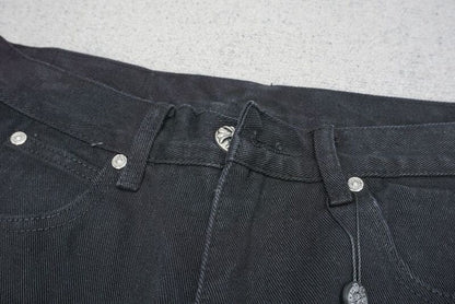 Calça Jeans Chrome Hearts Green & Leopard Cross - HYPER LIST