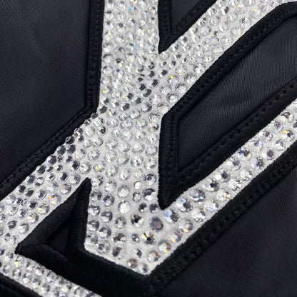 Jaqueta Louis Vuitton 'LV Lovers' Nylon Crystal Baseball - HYPER LIST