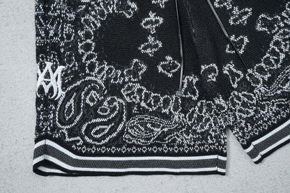 Amiri Bandana Crochet Basketball Shorts - HYPER LIST