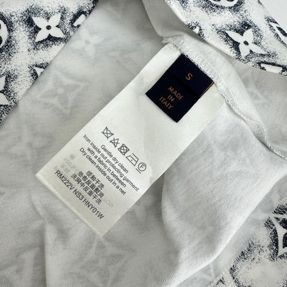Camiseta Louis Vuitton Monogram White Deep Black - HYPER LIST