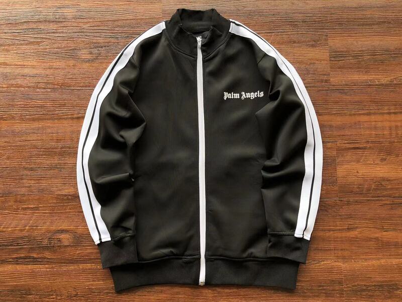 Jaqueta Palm Angels Logo Black - HYPER LIST