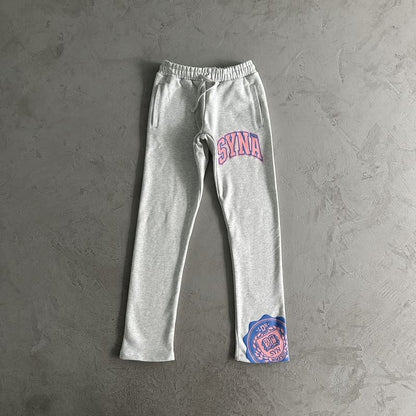 Conjunto Syna World College Logo gray/pink - HYPER LIST