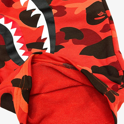 Shorts BAPE Shark Red