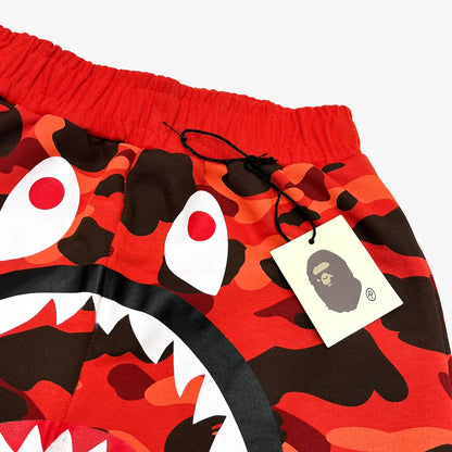 Shorts BAPE Shark Red