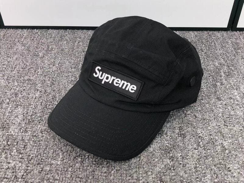 Boné Supreme Ventile Camp black - HYPER LIST