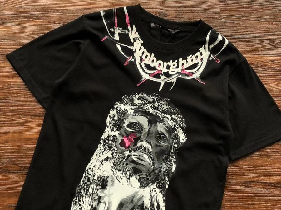 Camiseta Vlone Yams Day Jesus Piece Black - HYPER LIST