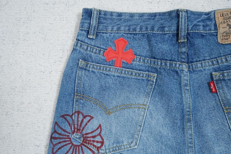 Calça Jeans Chrome Hearts - HYPER LIST