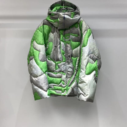 Jaqueta Louis Vuitton Patchworked Portrait Puffer - HYPER LIST