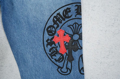 Calça Jeans Chrome Hearts - HYPER LIST