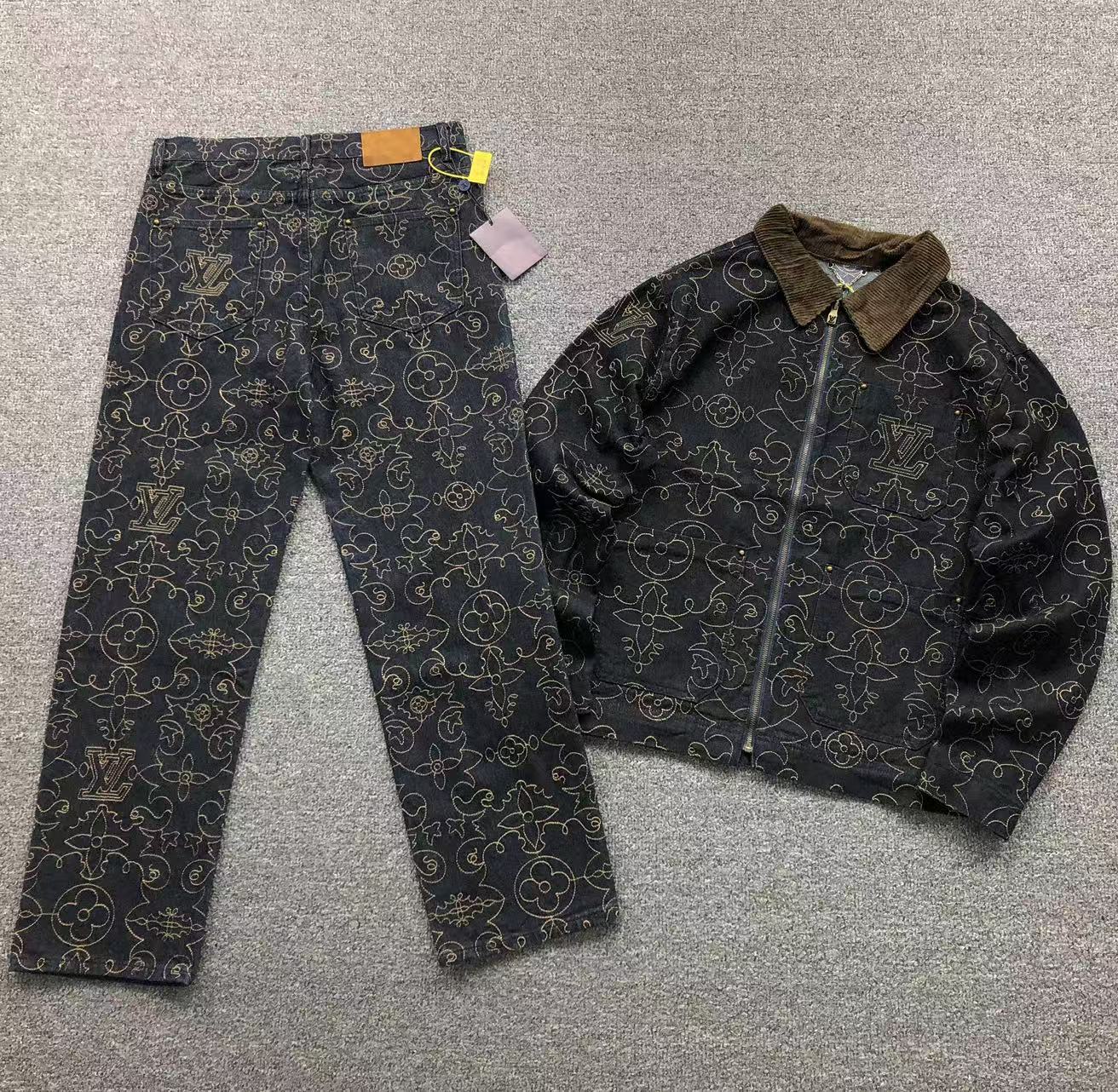 Louis Vuitton Fine Black Tracksuit - HYPER LIST