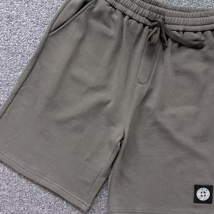 Stone Island Gray Short Set