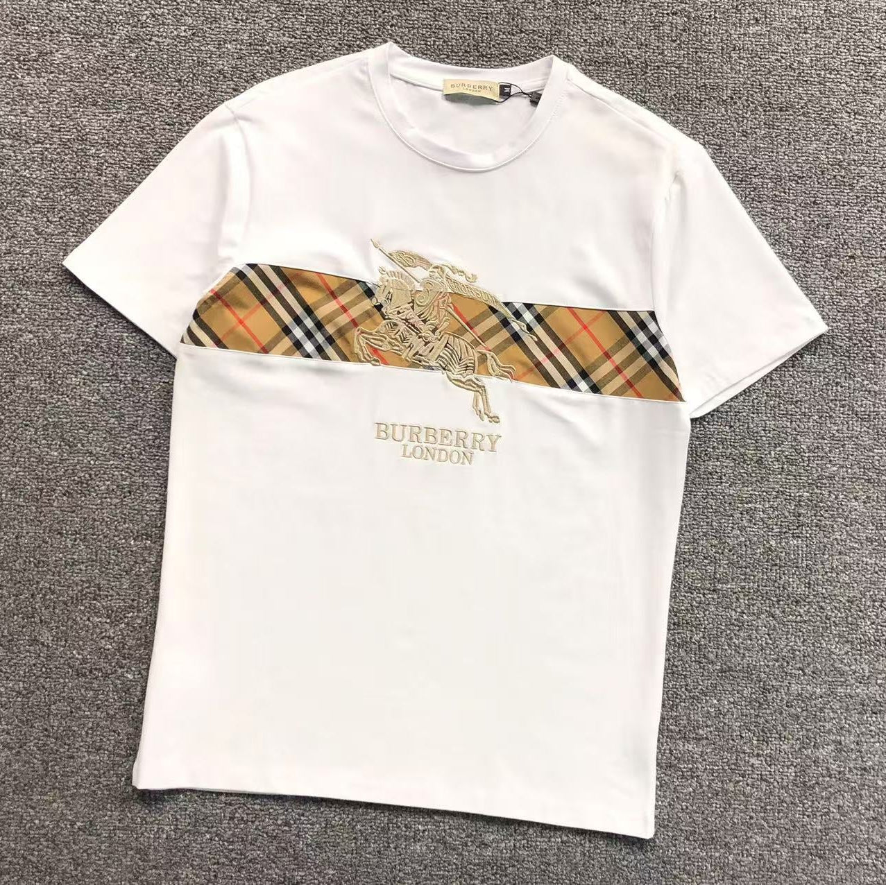 Burberry White Short Set