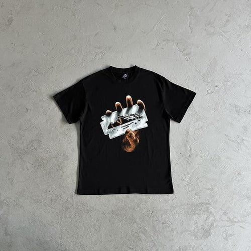 Camiseta Corteiz Razor Alcatraz Black - HYPER LIST