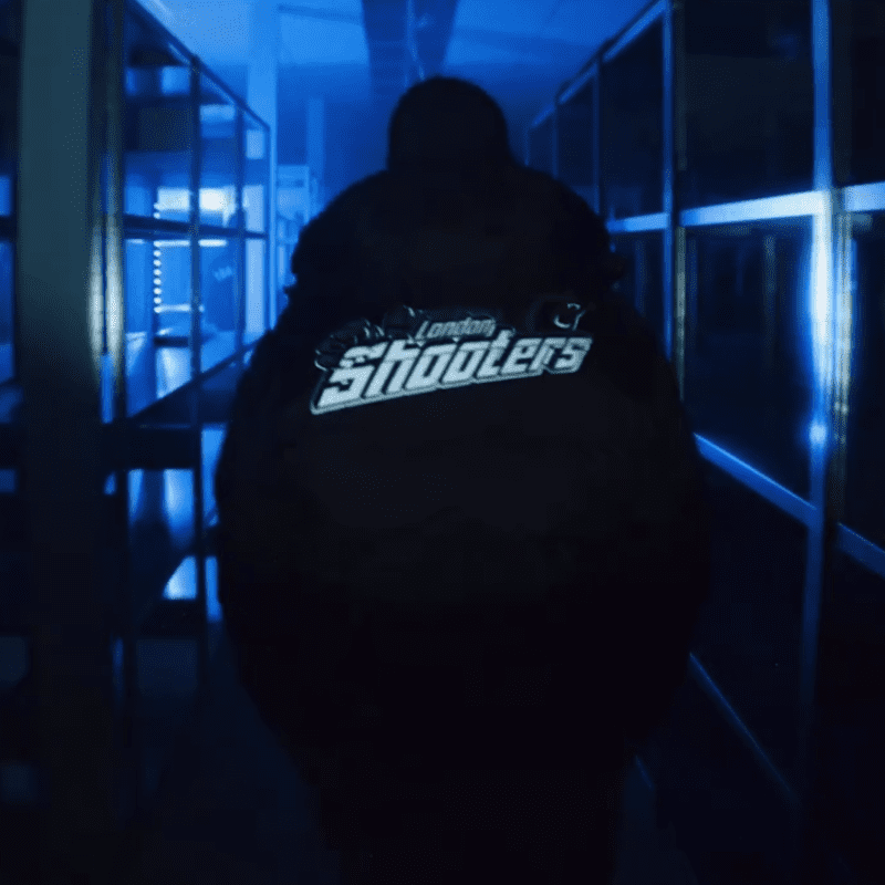 Trapstar Shooters Hooded Puffer Black/Reflective - HYPER LIST
