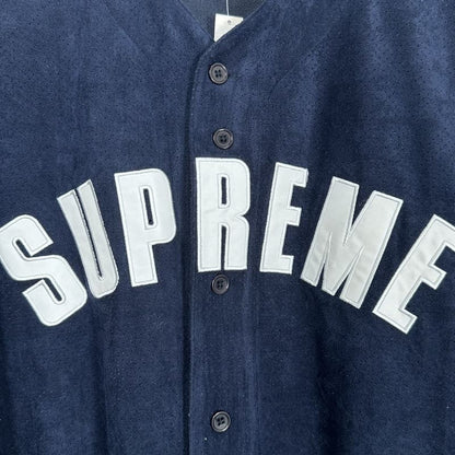 Camiseta Supreme Ultrasuede Mesh Baseball Azul - HYPER LIST
