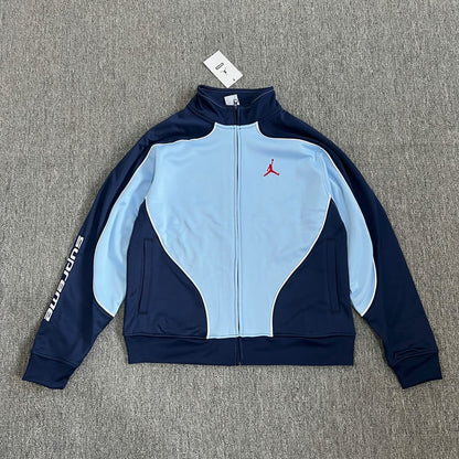Conjunto Supreme x Jordan Tricot Track Blue - HYPER LIST