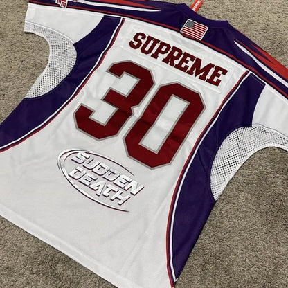 Camiseta Supreme Sudden Death Football - HYPER LIST