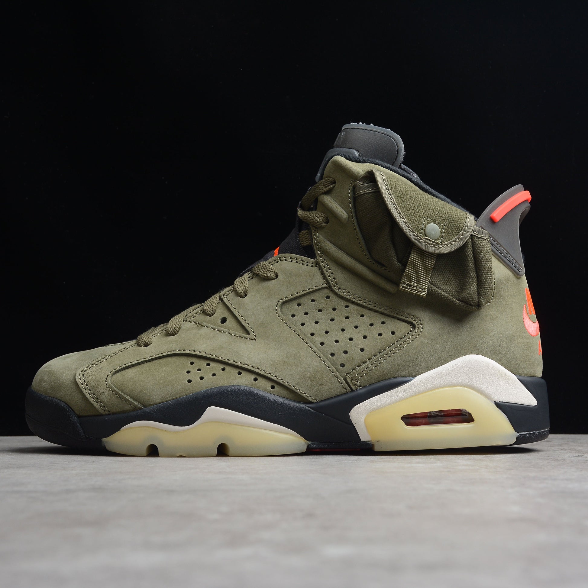 Travis Scott X Air Jordan 6 Medium Olive - HYPER LIST