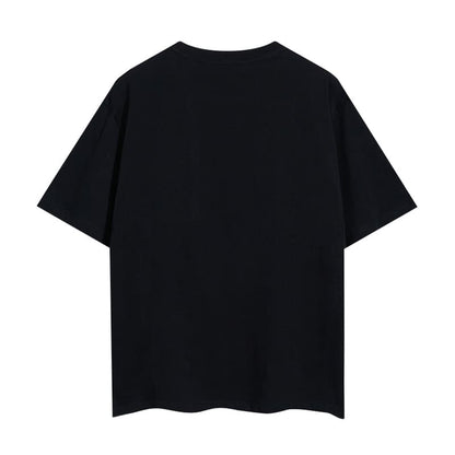 Camiseta Palm Angels Neck Logo Black - HYPER LIST