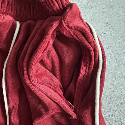 Conjunto Corteiz Veludo Vermelho - HYPER LIST