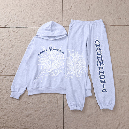 Sp5der Gray Tracksuit