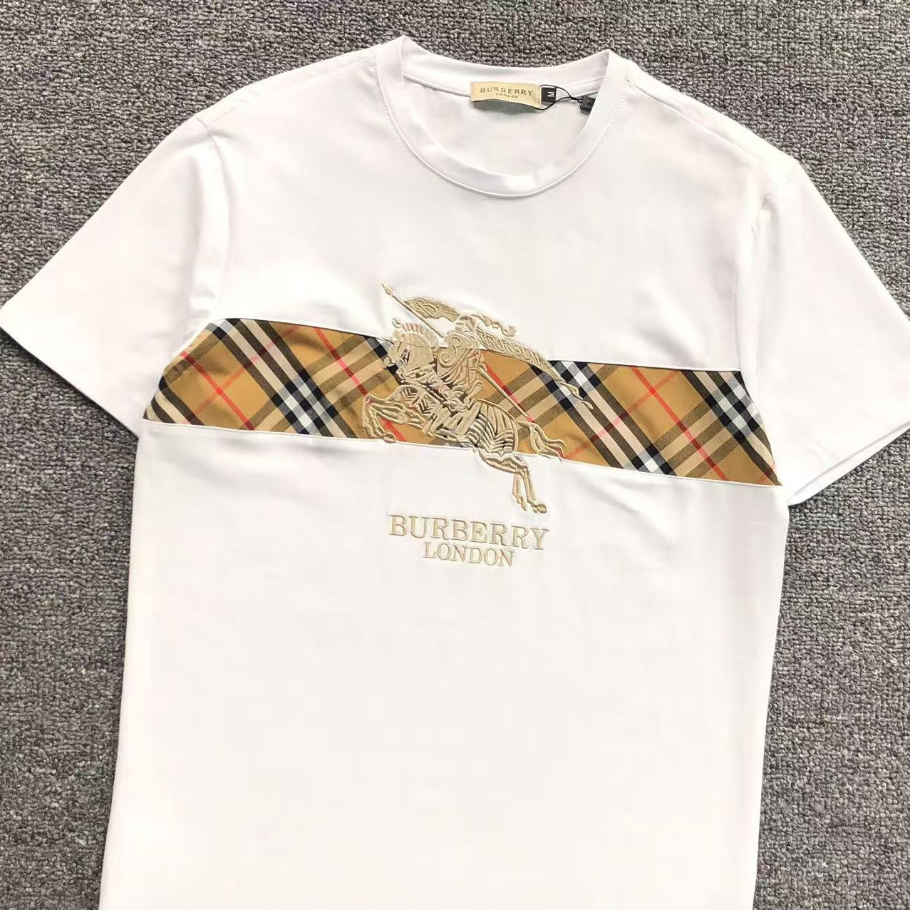 Burberry White Short Set