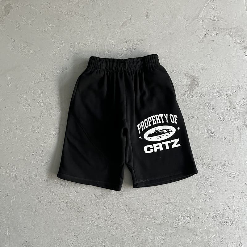 Conjunto Corteiz Shorts Preto - HYPER LIST