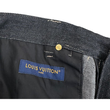 Calça Louis Vuitton Monogram Flower Denim - HYPER LIST