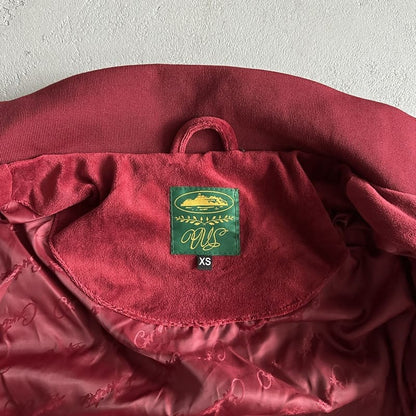 Conjunto Corteiz Veludo Vermelho - HYPER LIST