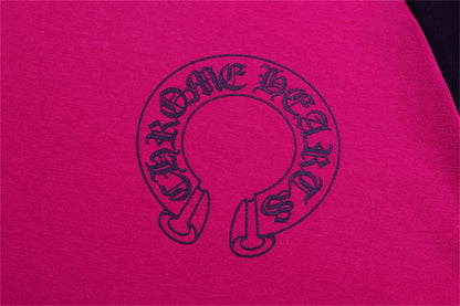Chrome Hearts Horseshoe Baseball Preta/Rosa - HYPER LIST