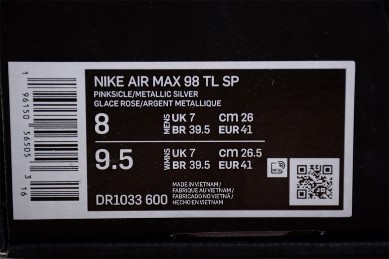 Supreme x Nike Air Max 98 TL Pink - HYPER LIST