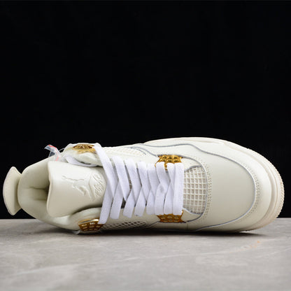 Air Jordan 4 Metallic Gold