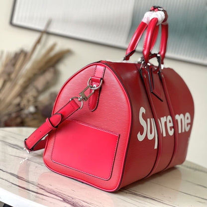 Bolsa Louis Vuitton x Supreme Keepall Bandouliere - HYPER LIST