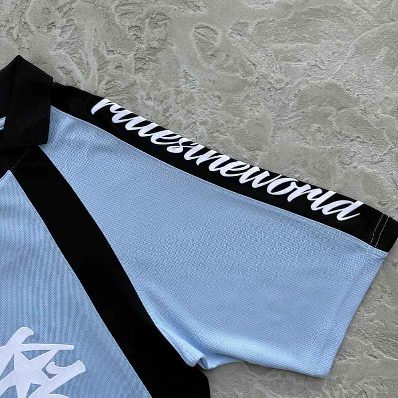 Camiseta Corteiz Alcatraz Football Azul - HYPER LIST