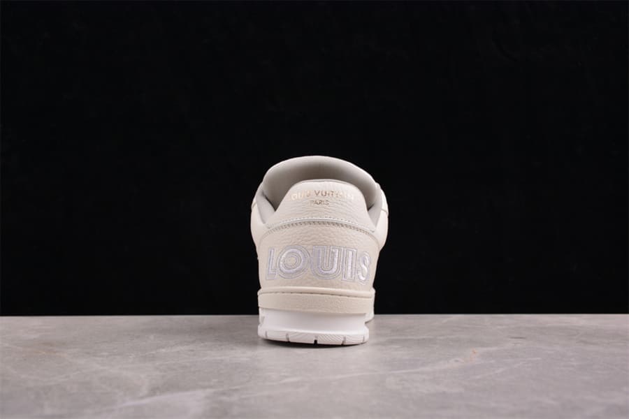 Louis Vuitton Trainer Monogram Flower Beige - HYPER LIST