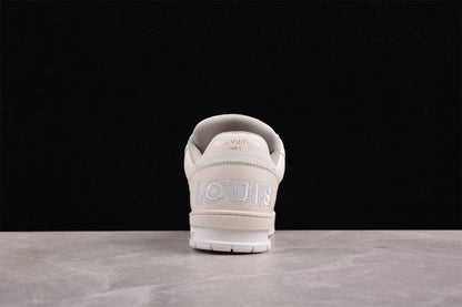 Louis Vuitton Trainer Monogram Flower Beige - HYPER LIST