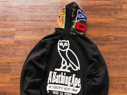 Moletom Dupla Face BAPE x OVO - HYPER LIST