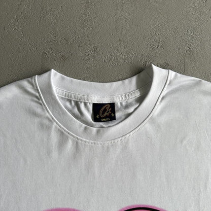 Camiseta Corteiz Pink Heart Tee - HYPER LIST